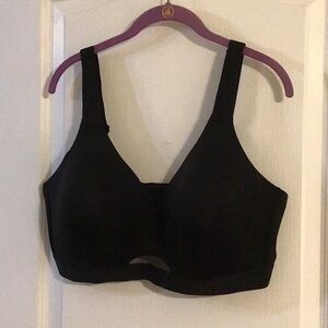Lane Bryant Cacique Cotton No-Wire Black Women's Bra 42DD